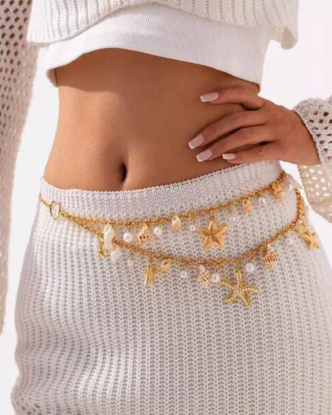 Sea Charm Waist Chain Star