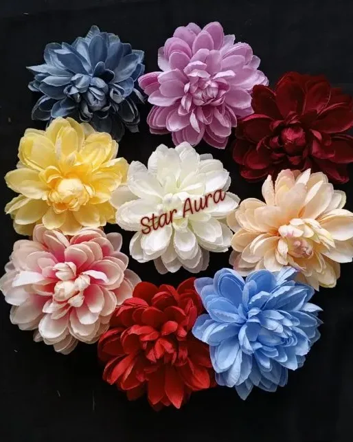 Dalia flower clip